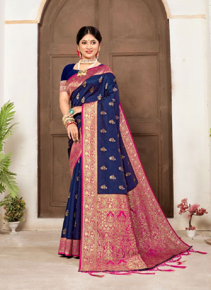 Parampara By Bunawat Banarasi Silk Sarees Catalog
